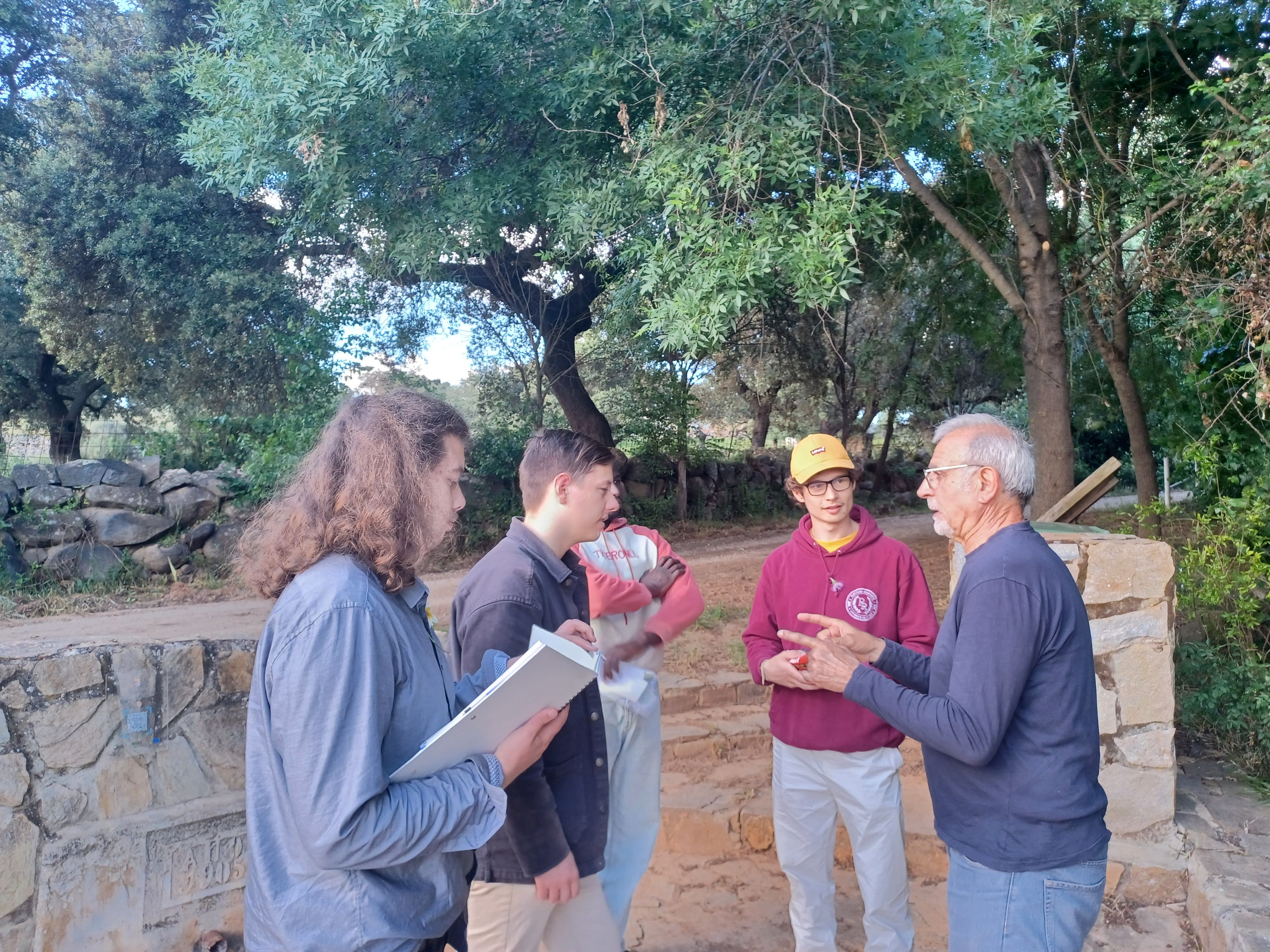 Visita a la zona de Valverde con José Antonio